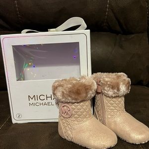 Michael Kors Baby Kelly Light Pink Boot